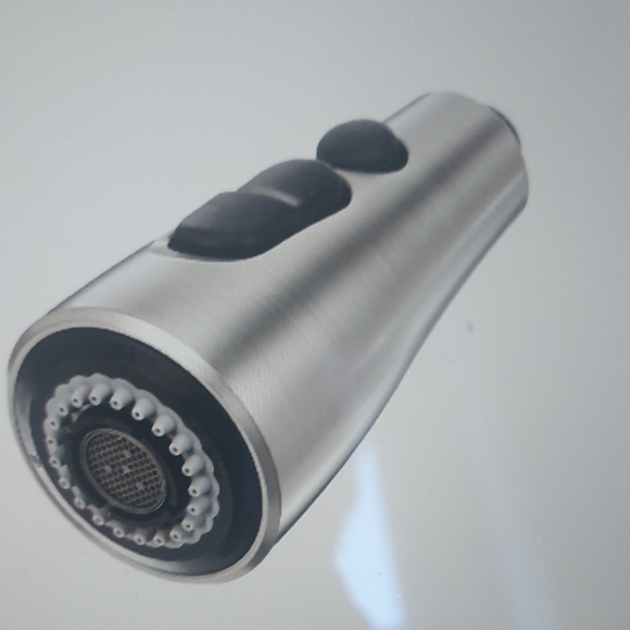 NWT, Moen Silver Faucet Spray Head - Picture 1 of 4